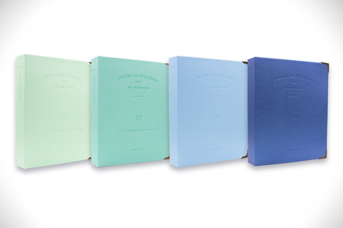 Albus Album De Polaroid Instax Mini Photo Album Green Blue