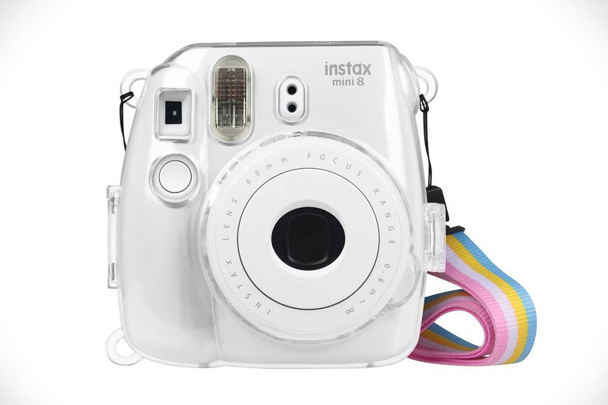 Fujifilm Instax Crystal Hard PVC Plastic Clear Protective Case