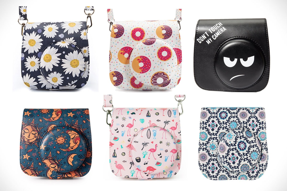Instax Mini Groovy Compatible Case Cute Cool Pattern Designs