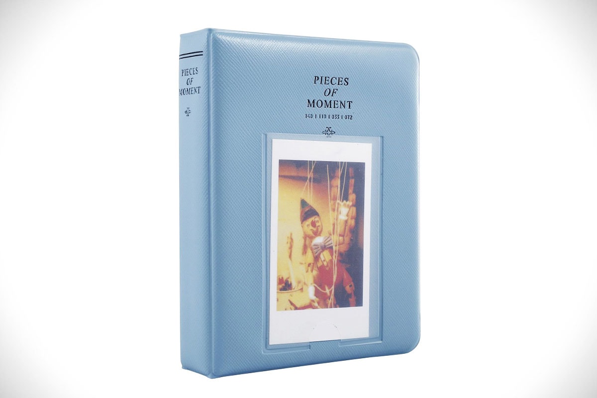 Sprite Science 64 Pockets Instax Mini Photo Album Blue