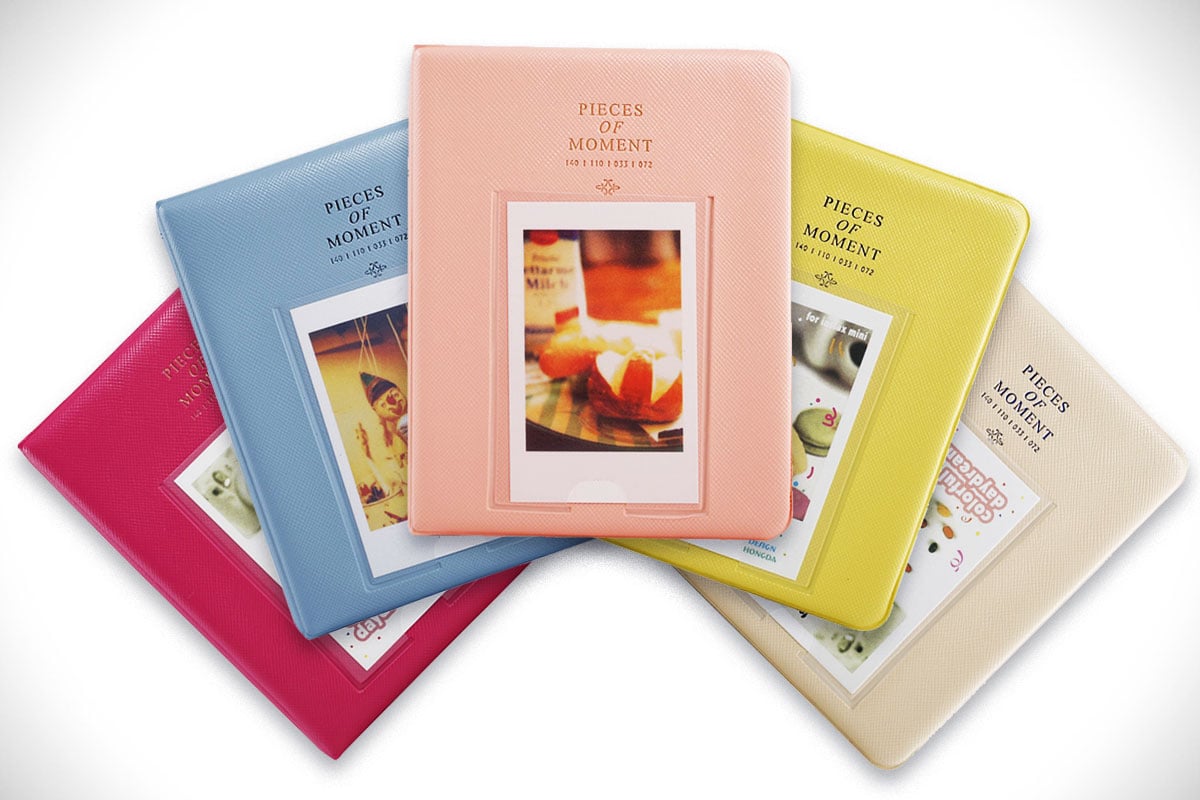 Sprite Science 64 Pockets Instax Mini Photo Album Colors